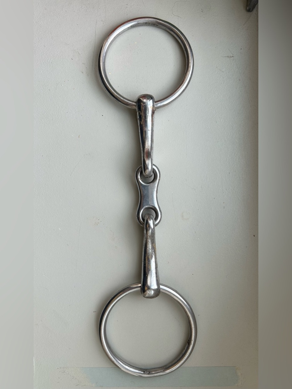 Stainless Steel French Link Loose Ring Snaffle Bit
